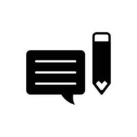 Write note icon vector