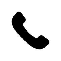 Telephone call icon vector