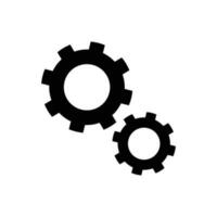 Gears icon suitable for any type of design projects vector