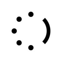 Loading Time Icon vector