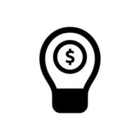 Business idea icon suitable for any type of design project vector