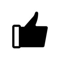 Thumb up Icon vector