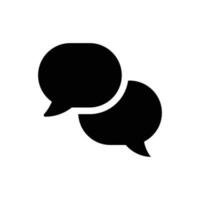 Conversation and Discussion Icon vector