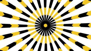 sunburst animated background Background ray abstract broad of sunlight. video