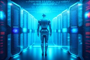 Guardians of the Digital Realm. Safeguarding Cybersecurity in the Modern Age. photo