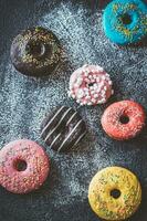 Assortment of donuts photo