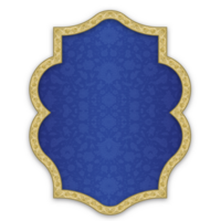 islámico marco en tradicional tazhib estilo png
