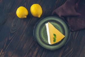 tarta de queso con gin tonic foto