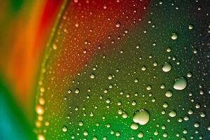 agua soltar antecedentes. bailando gotas. un serenata de líquido elegancia. generativo ai foto