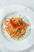 Pasta Aglio, Olio e Peperoncino photo