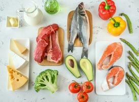 Food for ketogenic diet photo