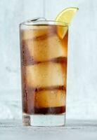 Glass of Cuba Libre photo