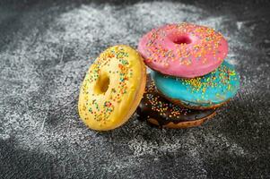 Assortment of donuts photo