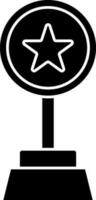 Isolated Trophy Icon vector