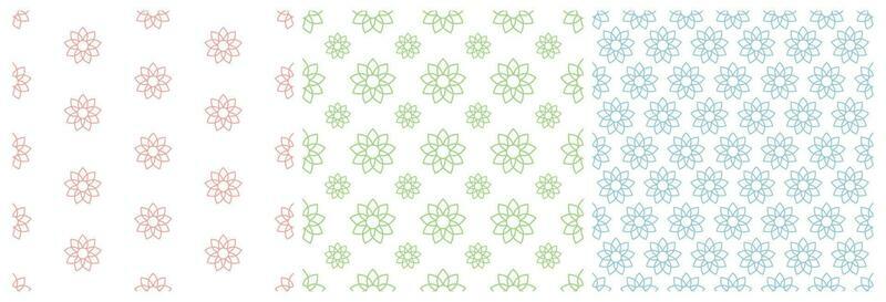Set of Happy Islamic New Year Seamless Pattern Design Flat Illustration with Muslims Elements in Template Hand Drawn