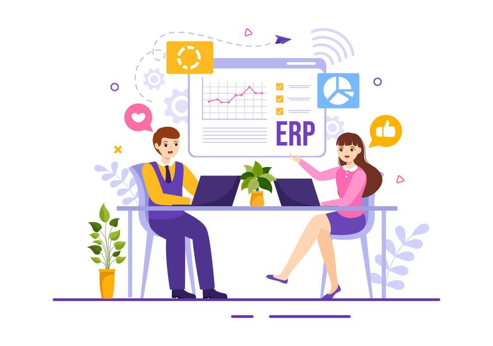 Erp Integration Vector Art, Icons, and Graphics for Free Download