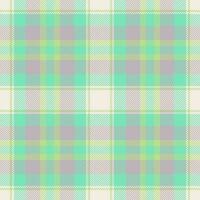 Plaid seamless pattern. Check fabric texture. Vector textile print.