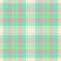 Plaid seamless pattern. Check fabric texture. Vector textile print.