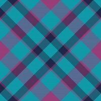 Texture fabric textile. Seamless vector plaid. Pattern tartan background check.