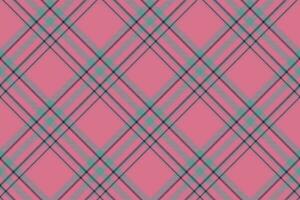 Tartan plaid background, diagonal check seamless pattern. Vector fabric texture for textile print, wrapping paper, gift card, wallpaper.