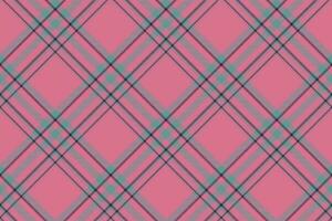 Tartan plaid background, diagonal check seamless pattern. Vector fabric texture for textile print, wrapping paper, gift card, wallpaper.