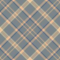 Plaid pattern vector. Check fabric texture. Seamless textile design for clothes, paper print. vector