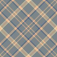 Plaid pattern vector. Check fabric texture. Seamless textile design for clothes, paper print. vector