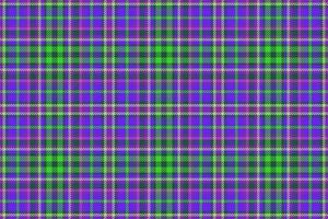 Seamless textile plaid of tartan check fabric with a pattern vector background texture.
