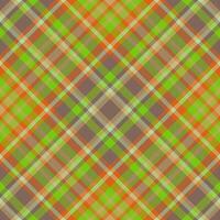 antecedentes vector tartán de textil tartán sin costura con un modelo textura tela controlar.