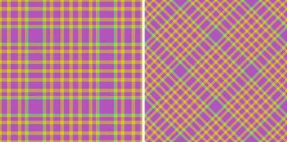 Textile vector fabric. Tartan background texture. Seamless plaid check pattern.