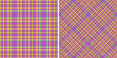 Textile vector fabric. Tartan background texture. Seamless plaid check pattern.