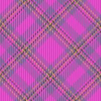 Texture fabric pattern. Textile tartan plaid. Background seamless check vector. vector