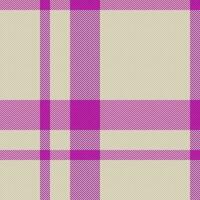 Vector pattern check. Plaid fabric texture. Tartan seamless textile background.