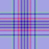 Texture background seamless of textile check vector with a plaid tartan fabric pattern.
