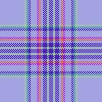 Texture background seamless of textile check vector with a plaid tartan fabric pattern.