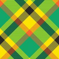 Plaid pattern vector. Check fabric texture. Seamless textile design for clothes, paper print. vector