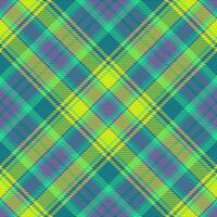 Texture seamless pattern. Fabric check tartan. Background textile vector plaid.