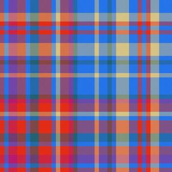 cheque textil tartán de antecedentes sin costura modelo con un vector tela textura tartán.