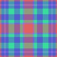 Seamless check plaid of pattern textile fabric with a vector background tartan texture.