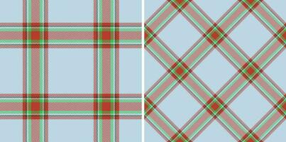 Fabric vector texture. Tartan plaid background. Textile pattern check seamless.