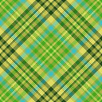 Check textile background of seamless texture fabric with a pattern tartan vector plaid.