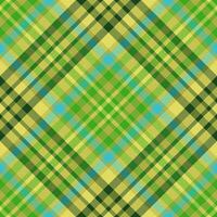 Check textile background of seamless texture fabric with a pattern tartan vector plaid.