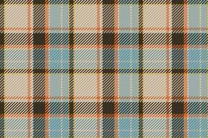 Seamless pattern of scottish tartan plaid. Repeatable background with check fabric texture. Vector backdrop striped textile print.