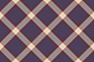 Tartan plaid background, diagonal check seamless pattern. Vector fabric texture for textile print, wrapping paper, gift card, wallpaper.