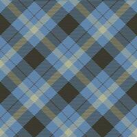 Seamless pattern of scottish tartan plaid. Repeatable background with check fabric texture. Vector backdrop striped textile print.