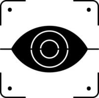 Retina Scanner Icon vector