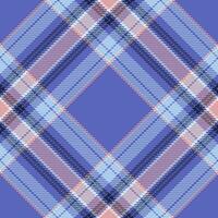 Plaid pattern vector. Check fabric texture. Seamless textile design for clothes, paper print. vector