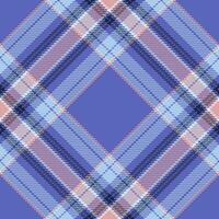 Plaid pattern vector. Check fabric texture. Seamless textile design for clothes, paper print. vector