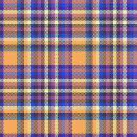 Fabric background check. Pattern vector plaid. Textile tartan texture seamless.