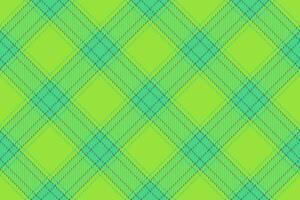 Check plaid textile. Background fabric seamless. Texture vector tartan pattern.